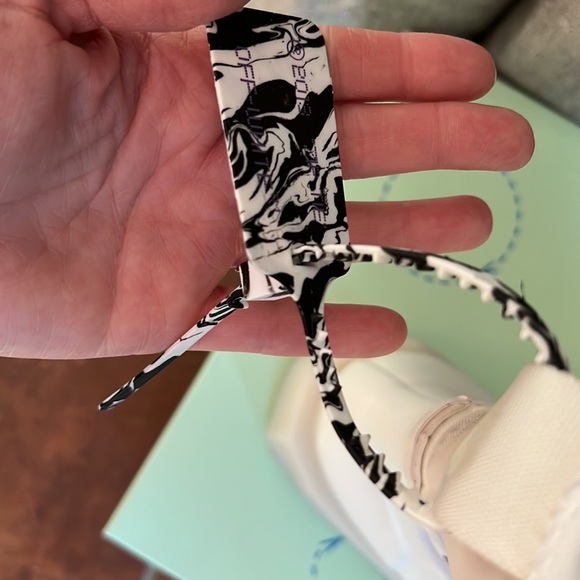 OFF-WHITE For Rainy Days Sponge Sole Chelsea Rain Boot 38 white/black - Picture 5 of 7